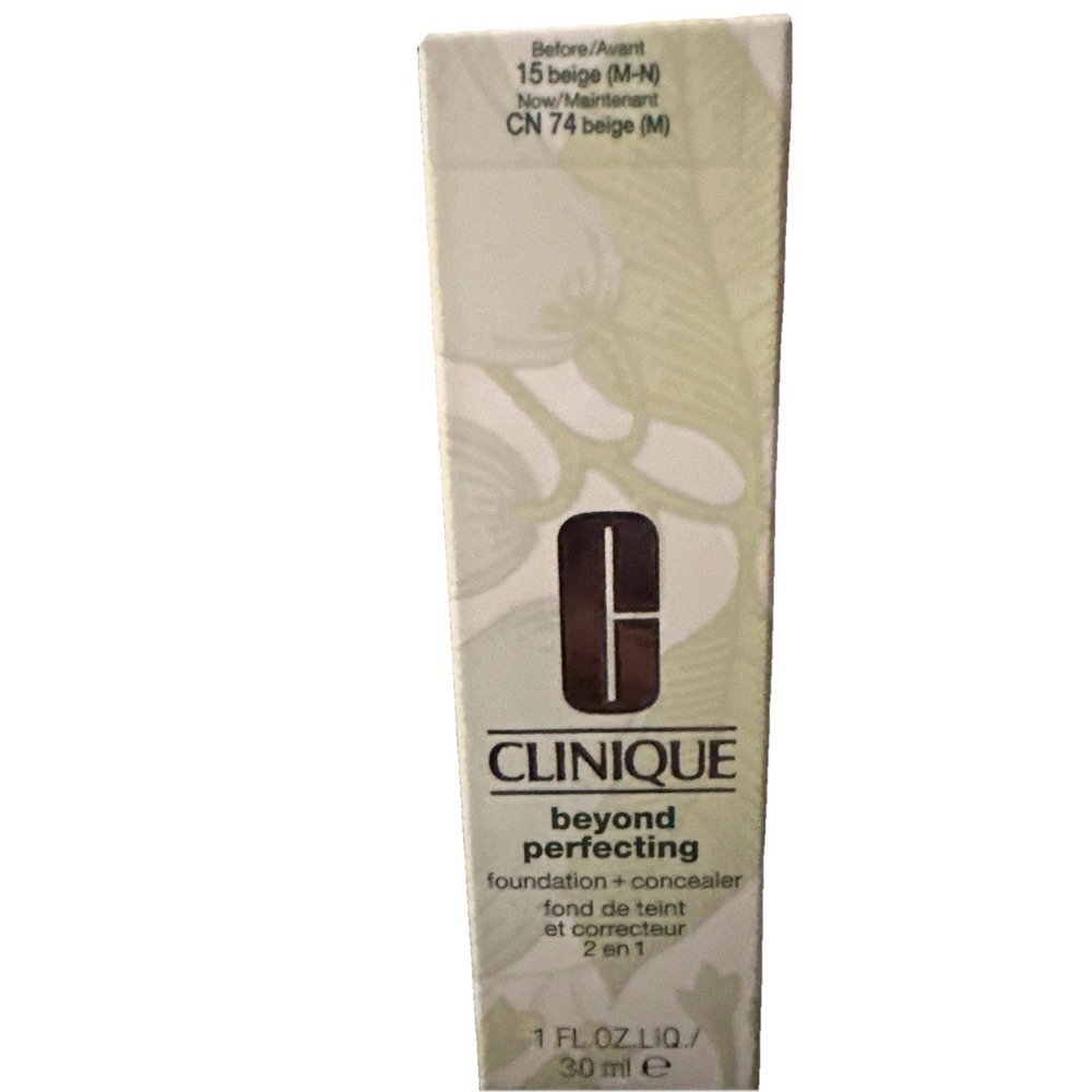 Clinique Beyond‎ Perfecting Foundation Concealer CN 74 Beige 1oz NIB